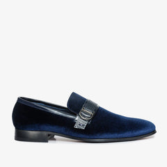 The Casaletti Navy Blue Bit Loafer Shoe All New