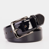 The Dodoma Navy Patent Leather Belt All New