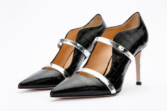 The Annapolis Black Patent Leather Pump Shoe Fine Craftsmanship