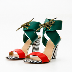 The Bloke Ankle Strap Multicolor Leather Sandal Universal Fit