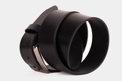 The Mercury Black Calfskin Belt For Sale