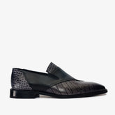 The Mississippi Black Leather Loafer Shoe Exclusive Style