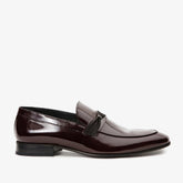 The Dodoma Burgundy Patent Leather Loafer Shoe Exclusive Style
