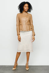 The Olmetti Tan Leather Jacket All New