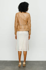 The Olmetti Tan Leather Jacket All New