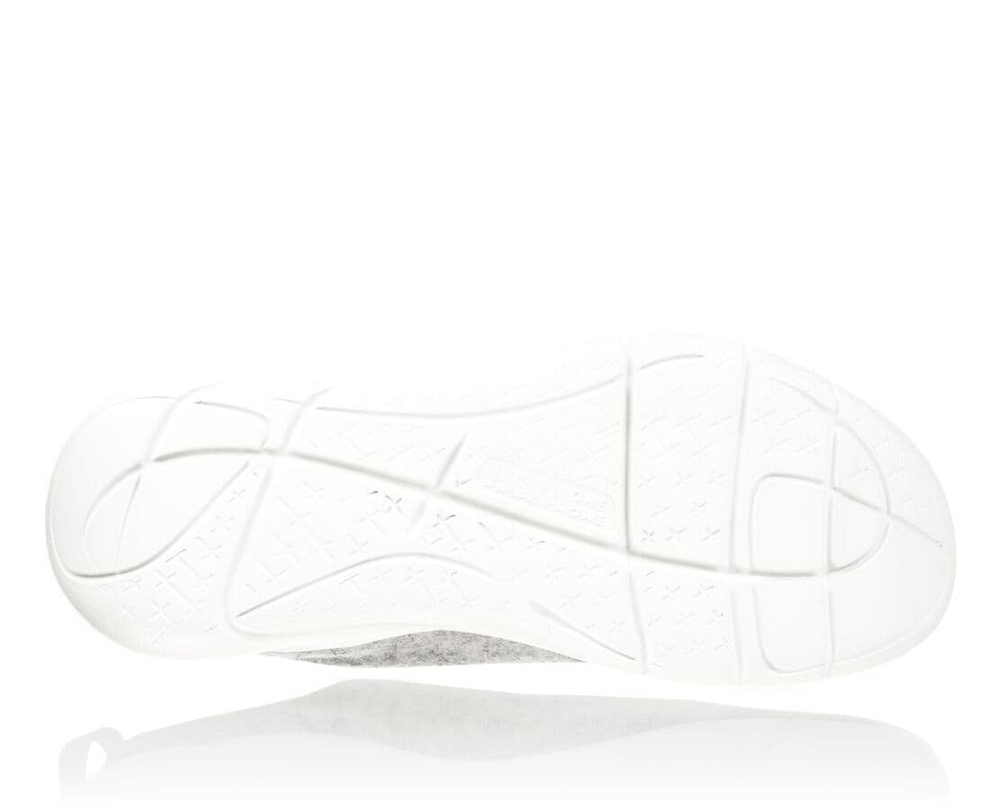 Women's Hupana Flow Wool Lunar Rock / Blanc De Blanc