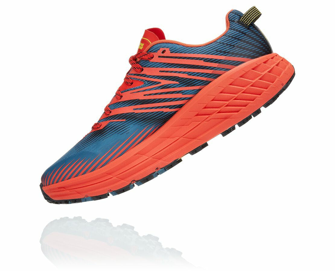 Men's Speedgoat 4 Fiesta / Provincial Blue