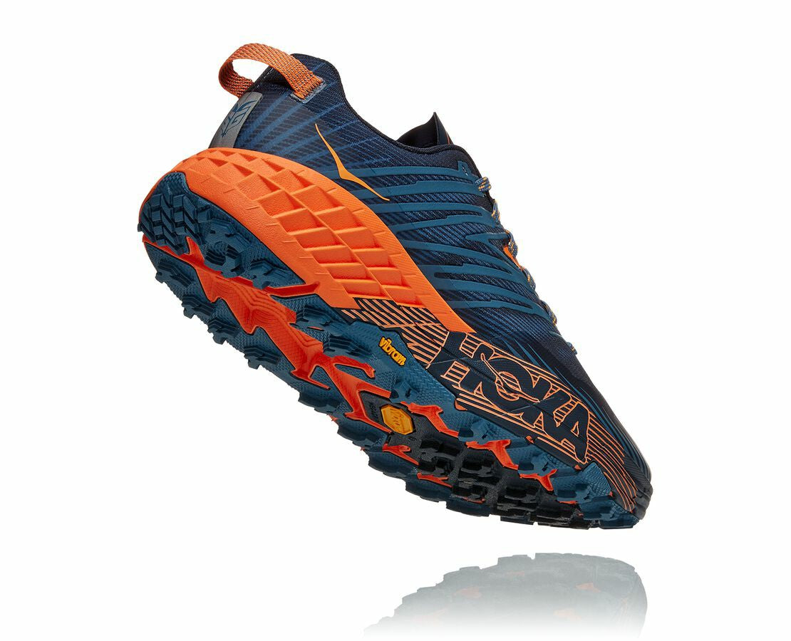 Men's Speedgoat 4 Real Teal / Persimmon Orange