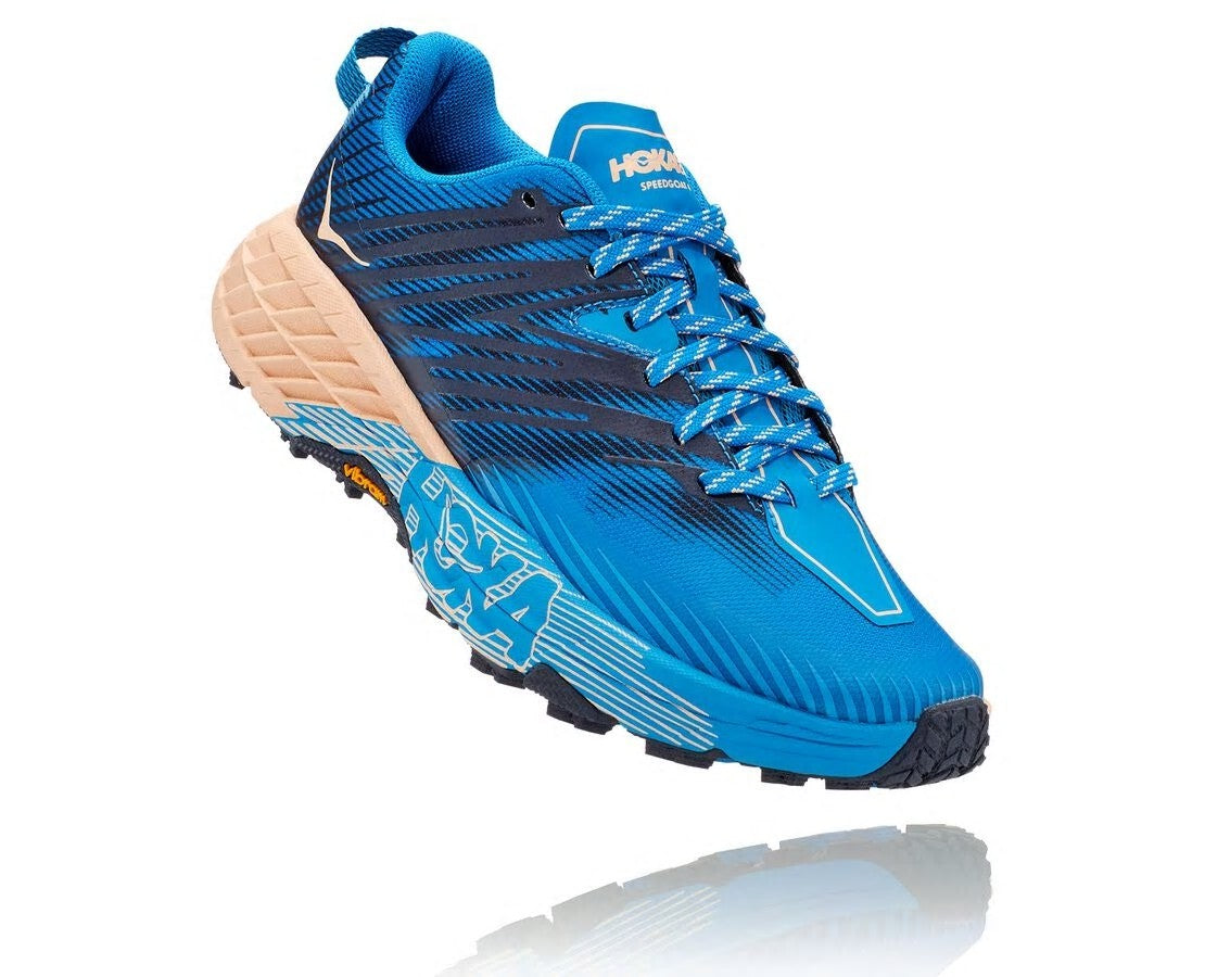 Women's Speedgoat 4 Indigo Bunting / Bleached Apricot