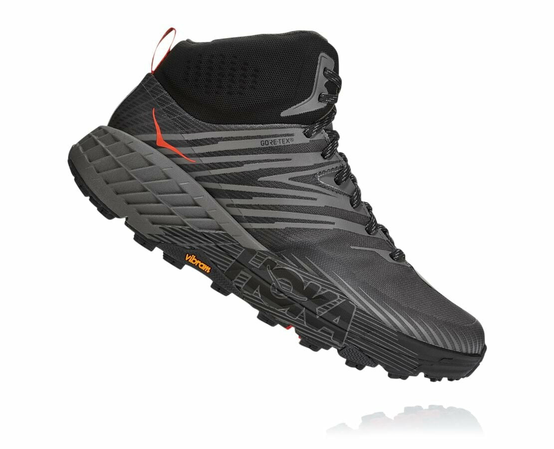 Men's Speedgoat Mid GORE-TEX 2 Anthracite / Dark Gull Grey