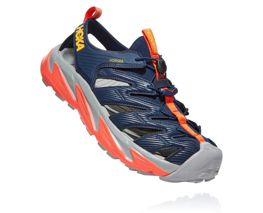 Men's Hopara Black Iris / Mandarin Red