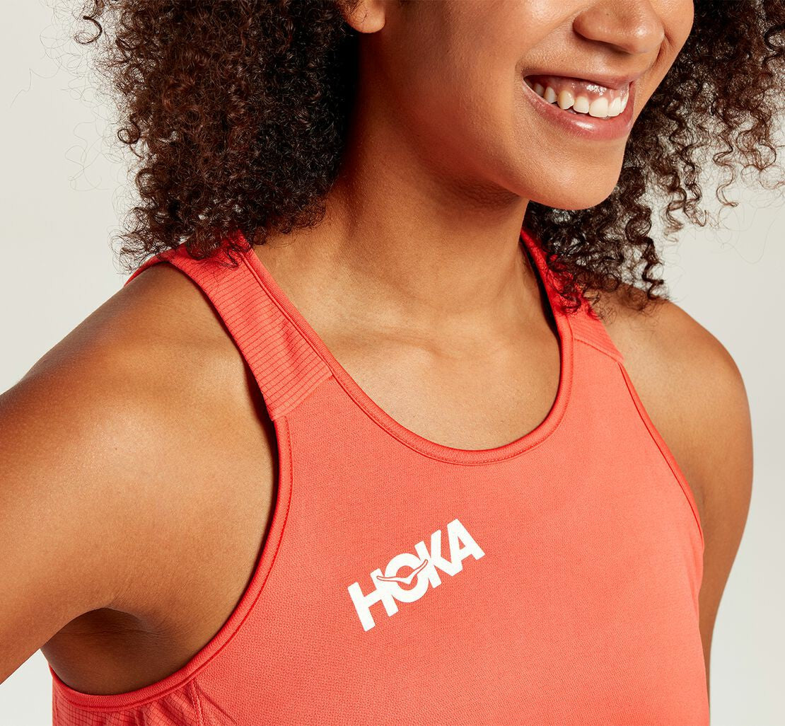 Women's Performance Tank Hot Coral