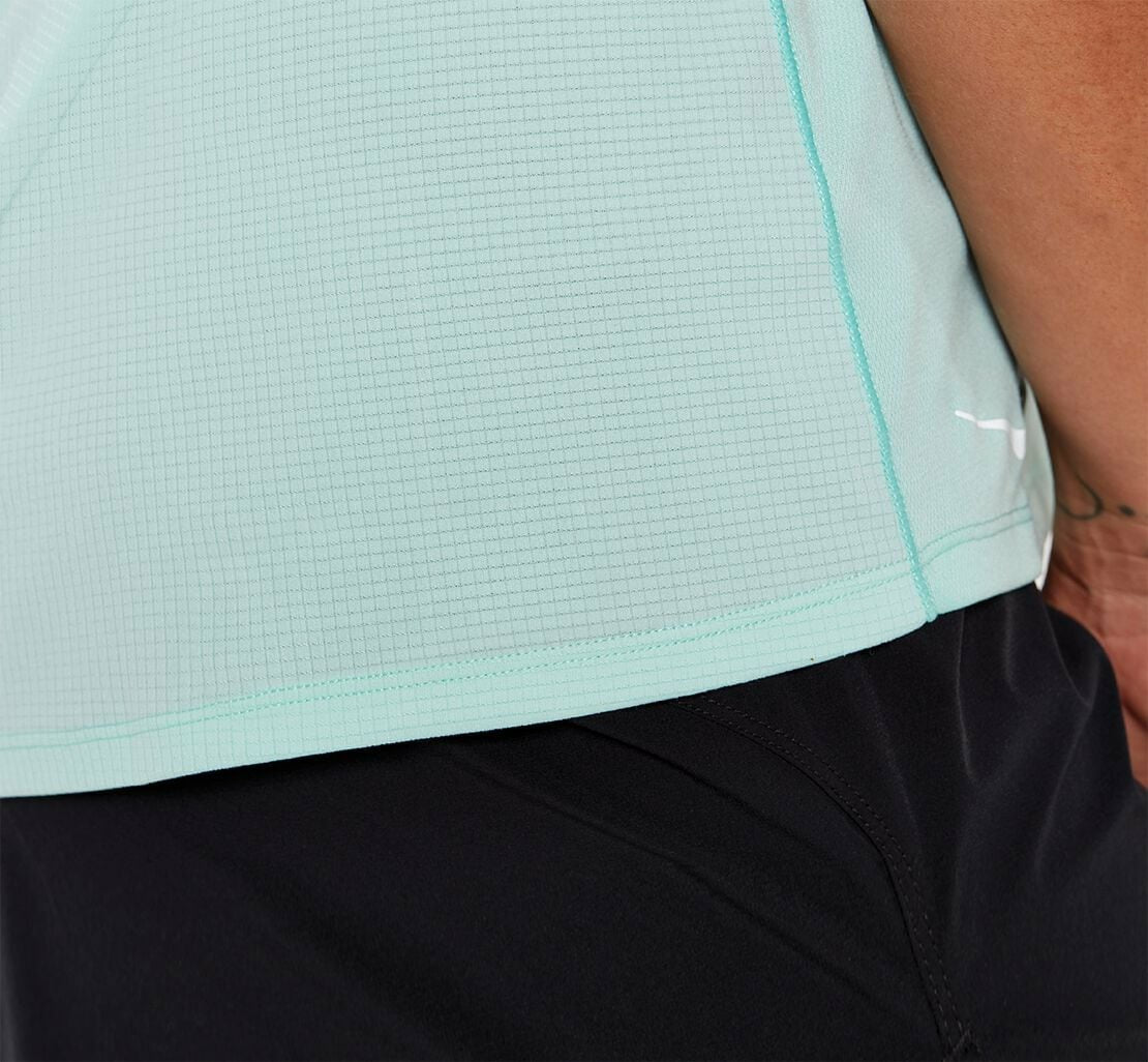Women's Performance Short Sleeve Blue Tint