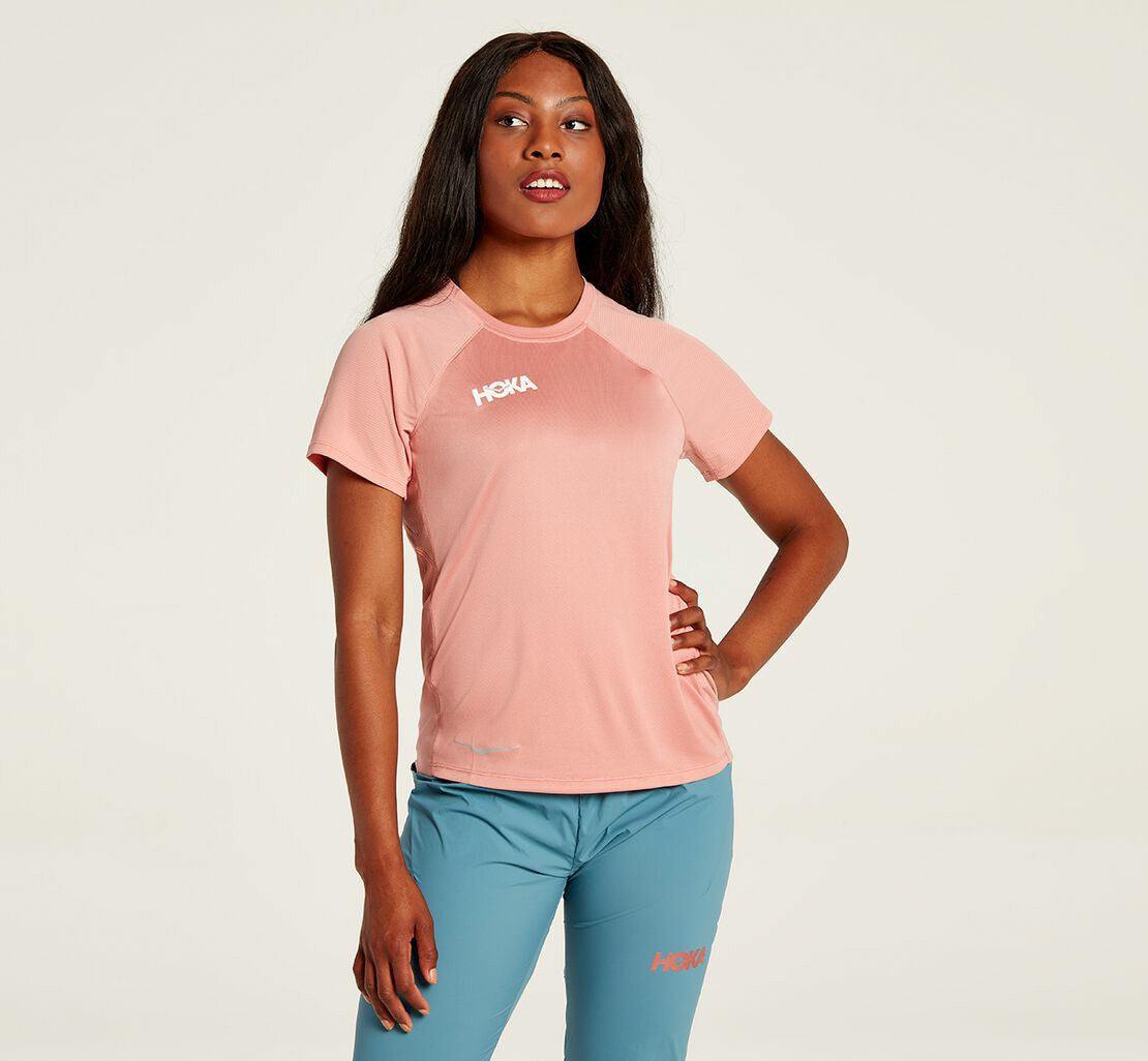 Women's Performance Short Sleeve Rosette