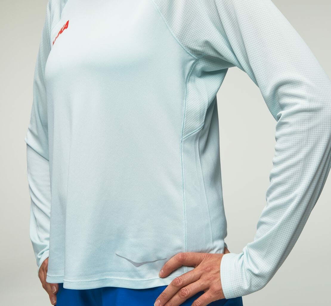 Women's Performance Long Sleeve Wan Blue