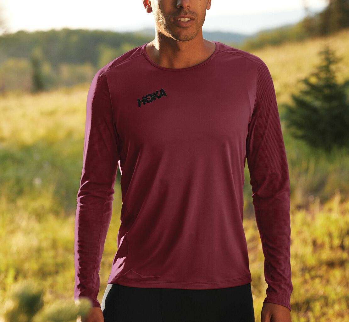 Men's Performance Long Sleeve Cordovan