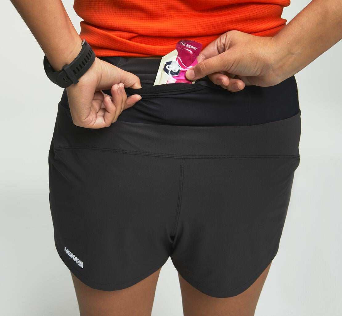 Women's Performance Woven 4" Short Black