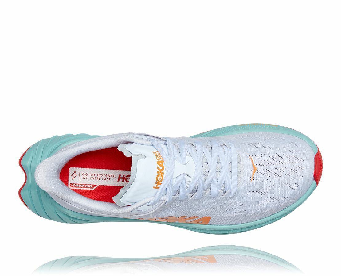 Men's Carbon X 2 White / Blazing Orange