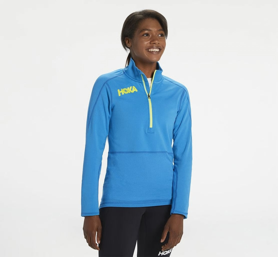 Women's 1/2 Zip Midlayer Diva Blue