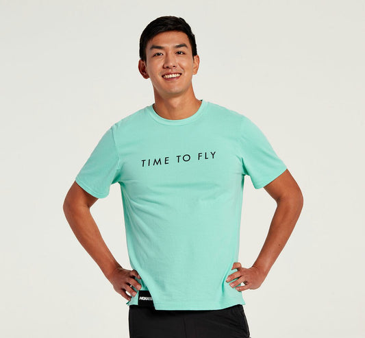 Men's Brand Tee Cascade