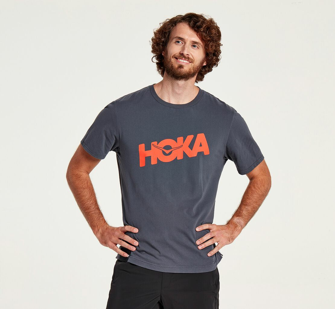 Men's Brand Tee Ombre Blue