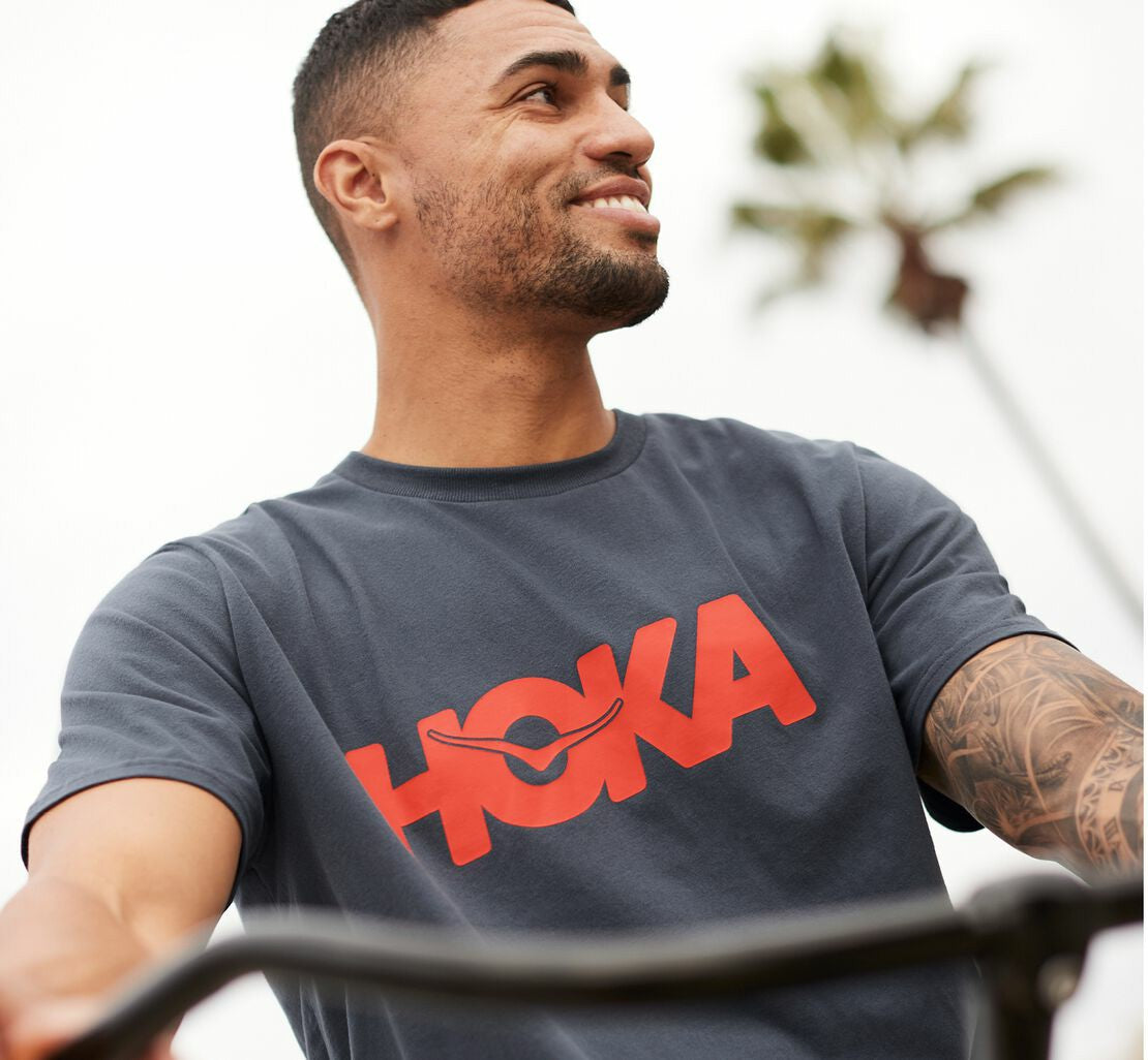 Men's Brand Tee Ombre Blue