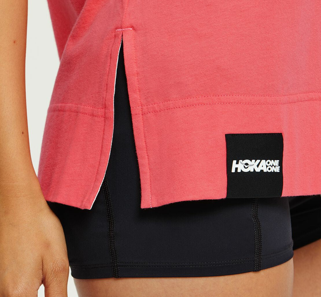 Women's Brand Tee Paradise Pink / White