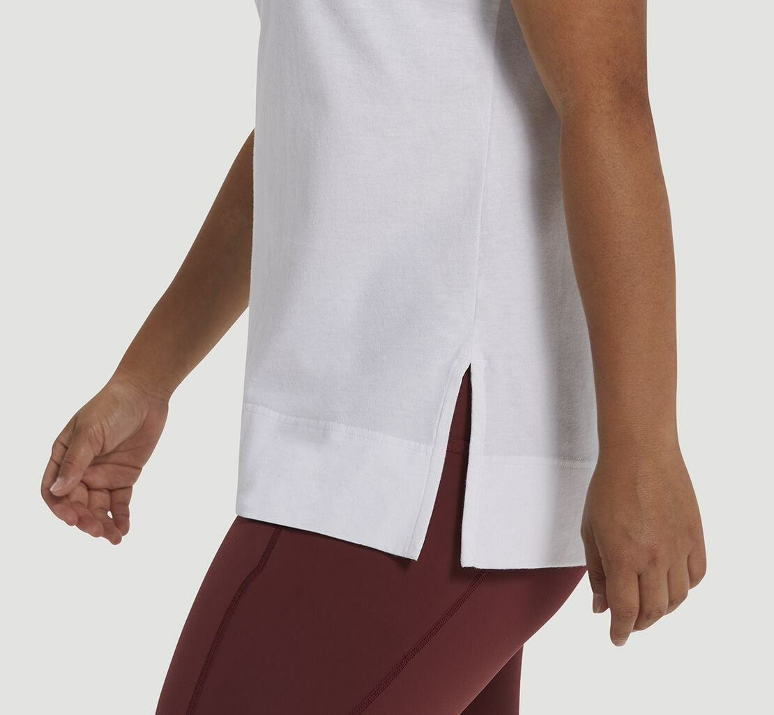 Women's Brand Tee White