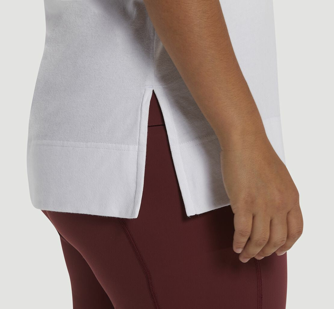 Women's Brand Tee White