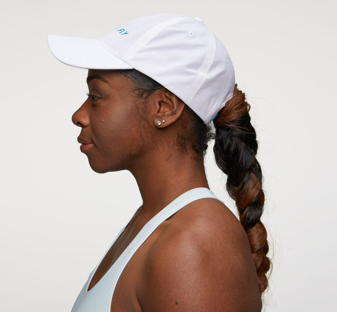 All Gender All-Day Hat White / Diva Blue