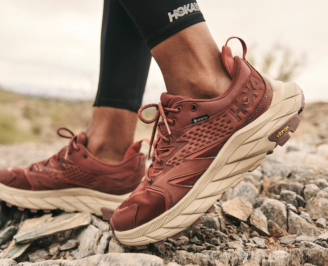 Women's Anacapa Low GORE-TEX Cherry Mahogany / Hot Sauce