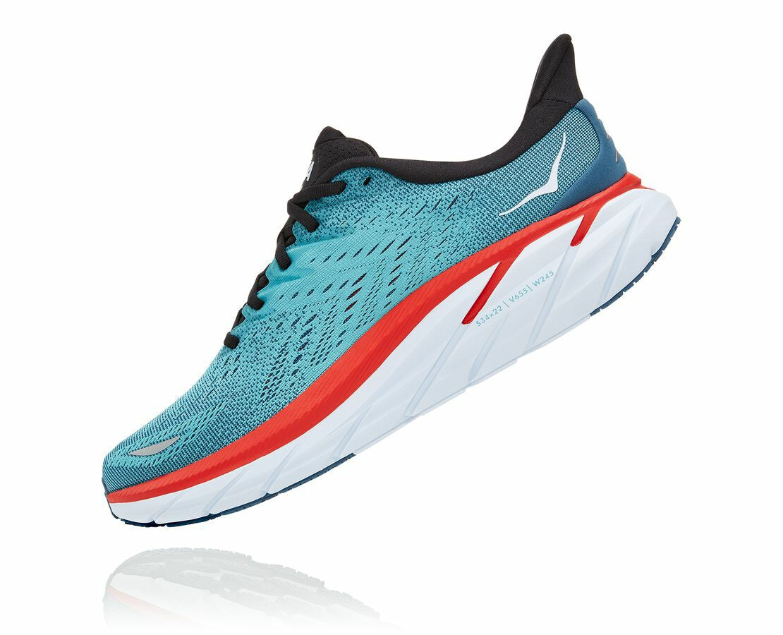 Men's Clifton 8 Real Teal / Aquarelle
