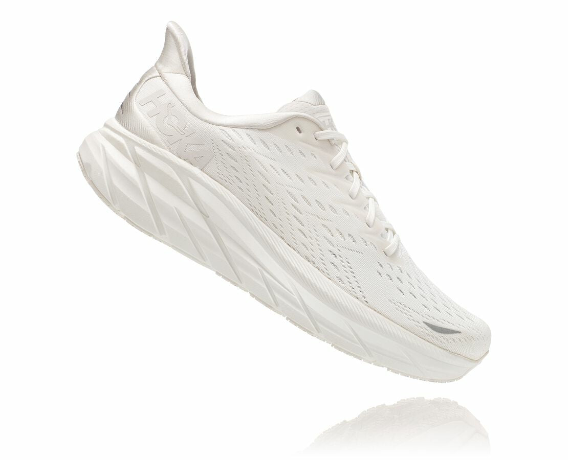 Men's Clifton 8 White / White