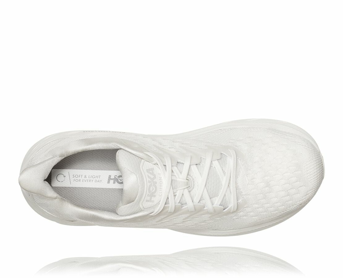 Men's Clifton 8 White / White