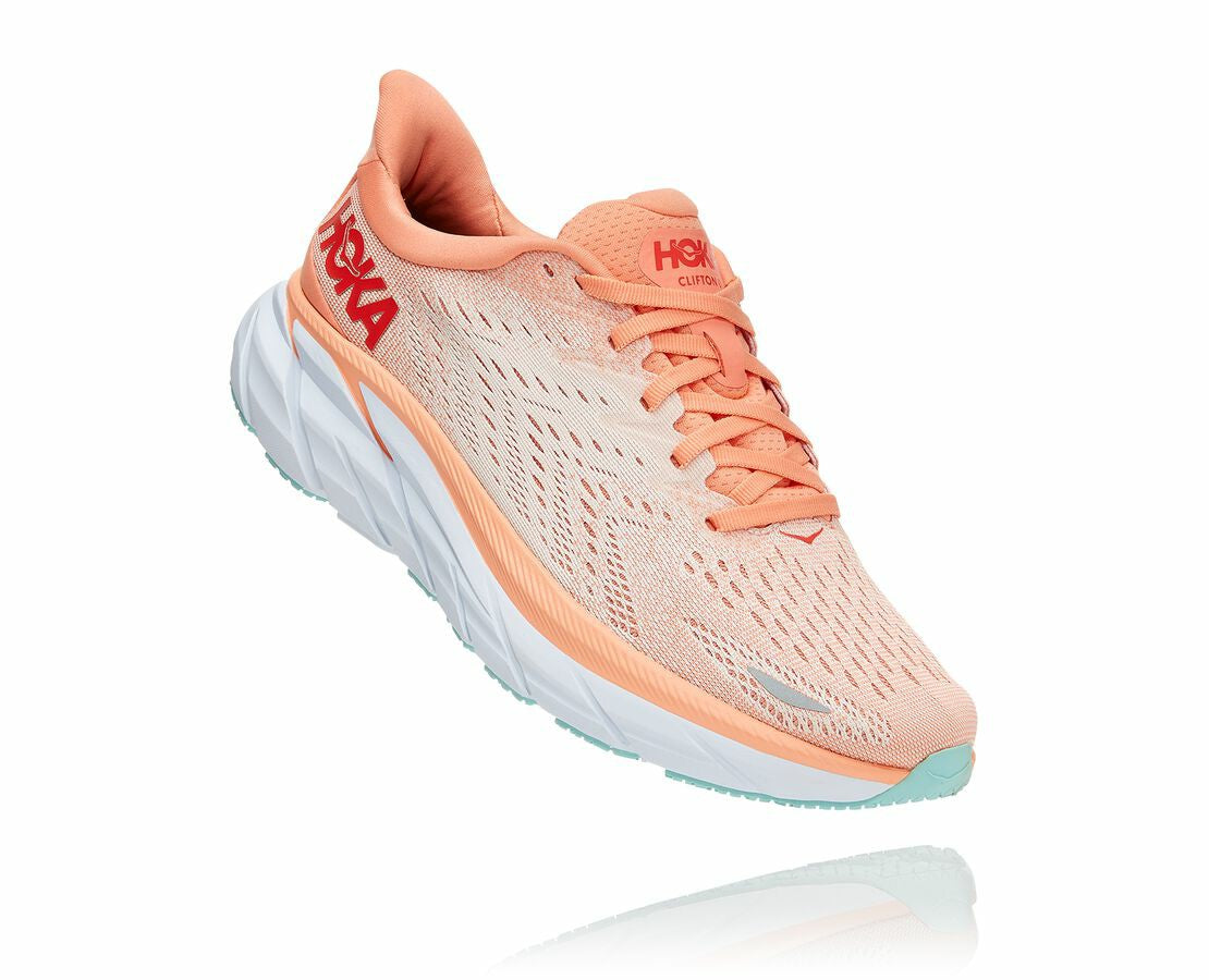 Women's Clifton 8 Cantaloupe / Silver Peony