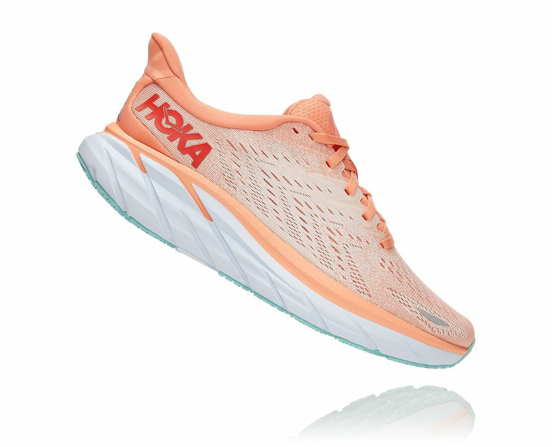 Women's Clifton 8 Cantaloupe / Silver Peony
