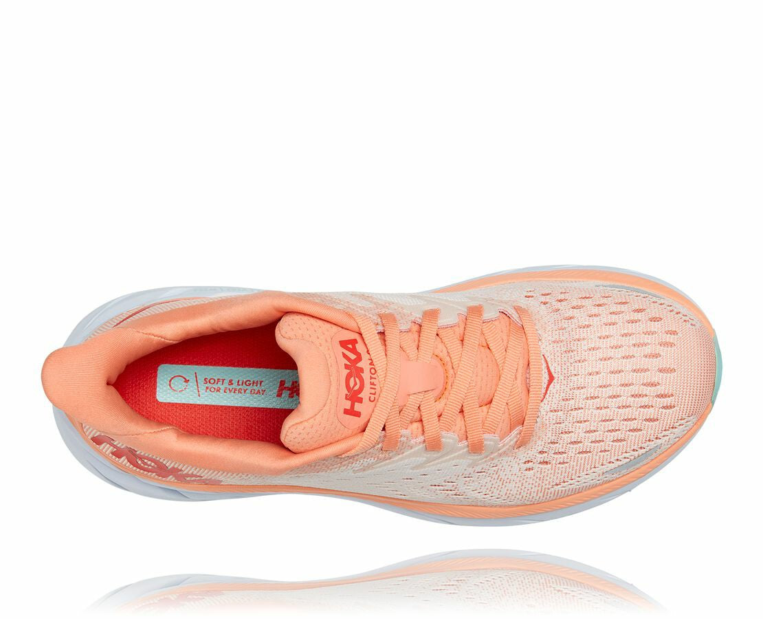 Women's Clifton 8 Cantaloupe / Silver Peony