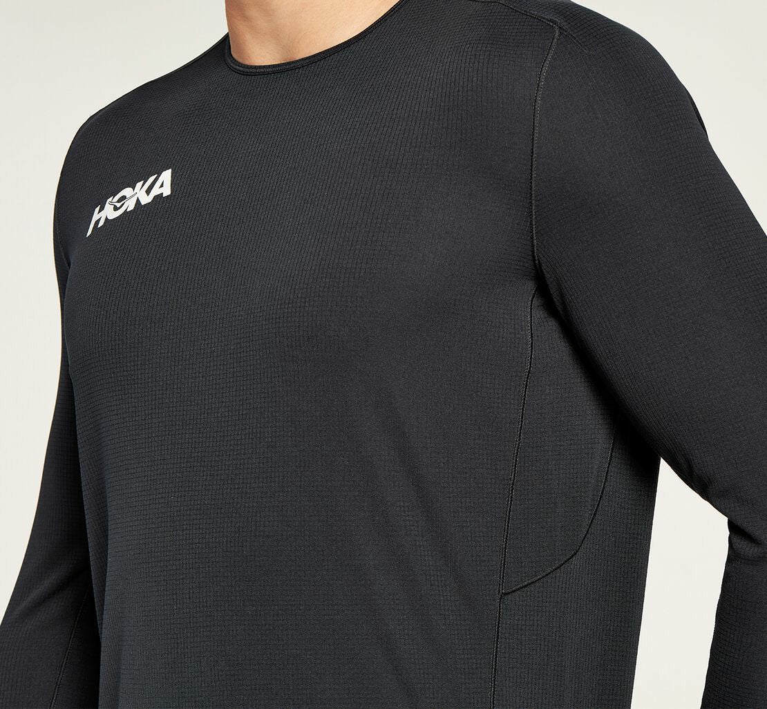 Men's Performance 3/4 Sleeve Black