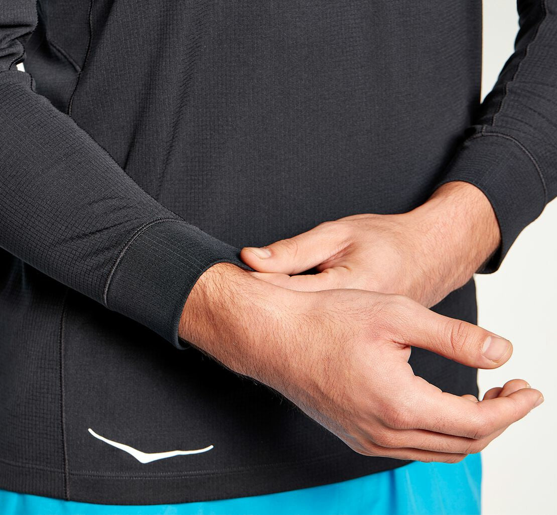 Men's Performance 3/4 Sleeve Black