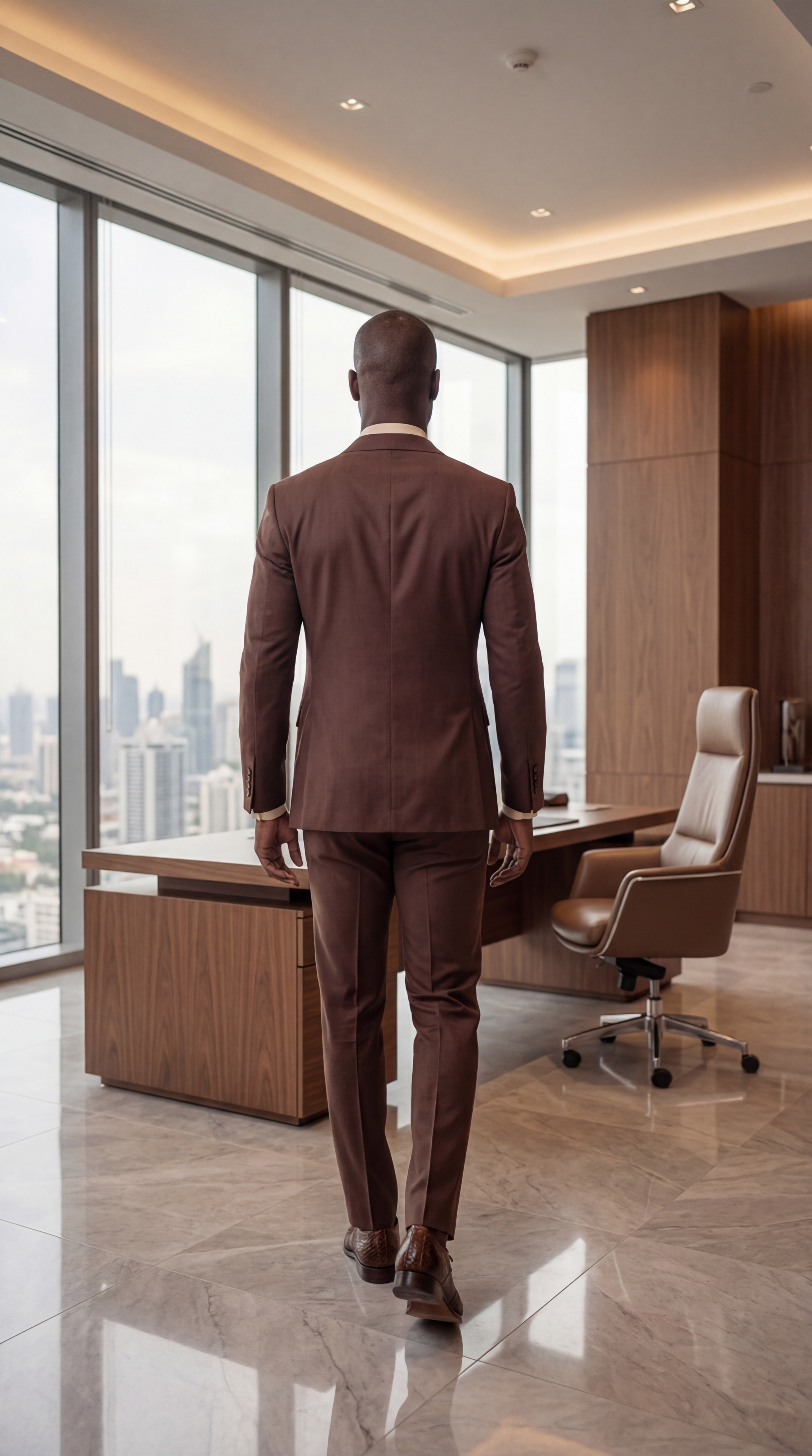The Valmont Tan Python Leather Derby Shoe On Sale