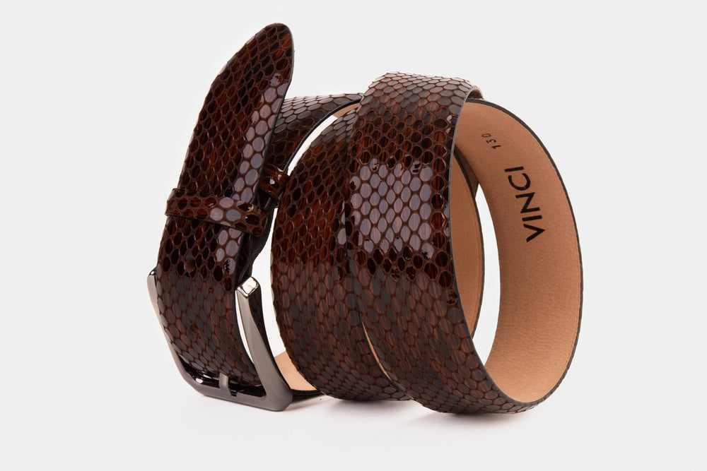 The King Tan Leather Belt All New