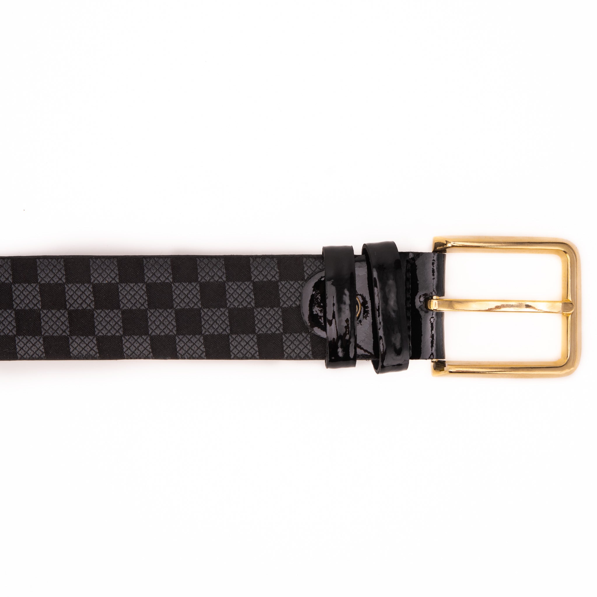 The Monte Carlo Black Leather Belt On Sale