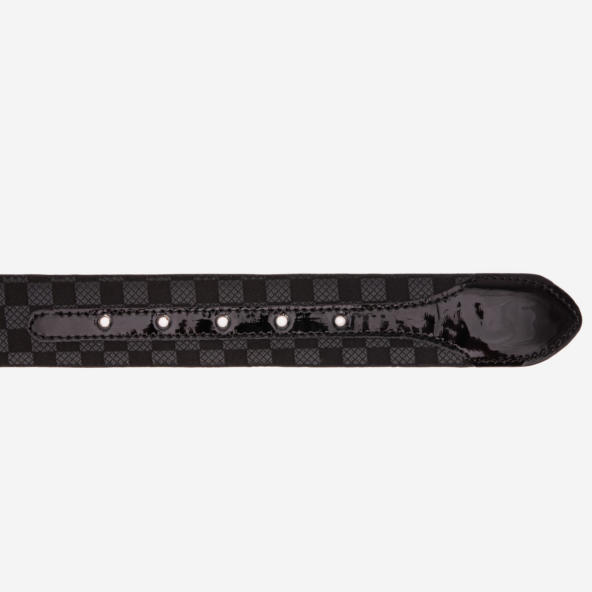 The Monte Carlo Black Leather Belt On Sale