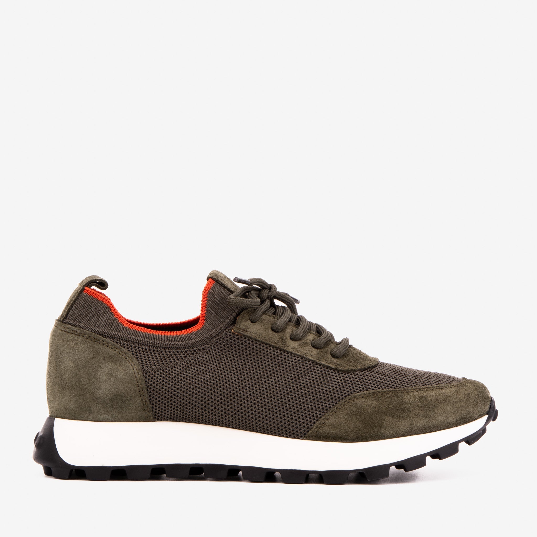 The Berlin Green Suede Leather Sneaker Exclusive Style