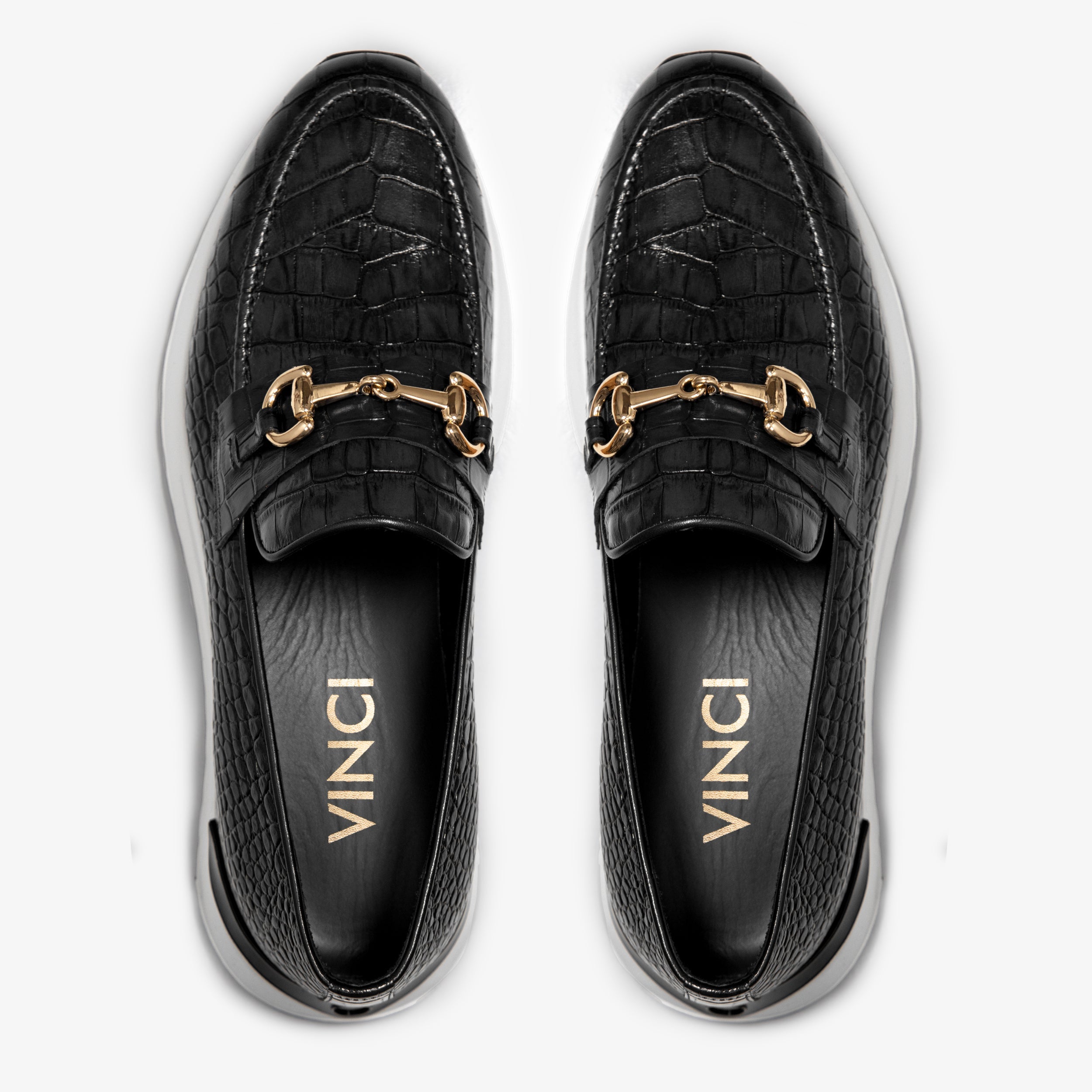 The Padova Black Leather Sneaker Fine Craftsmanship