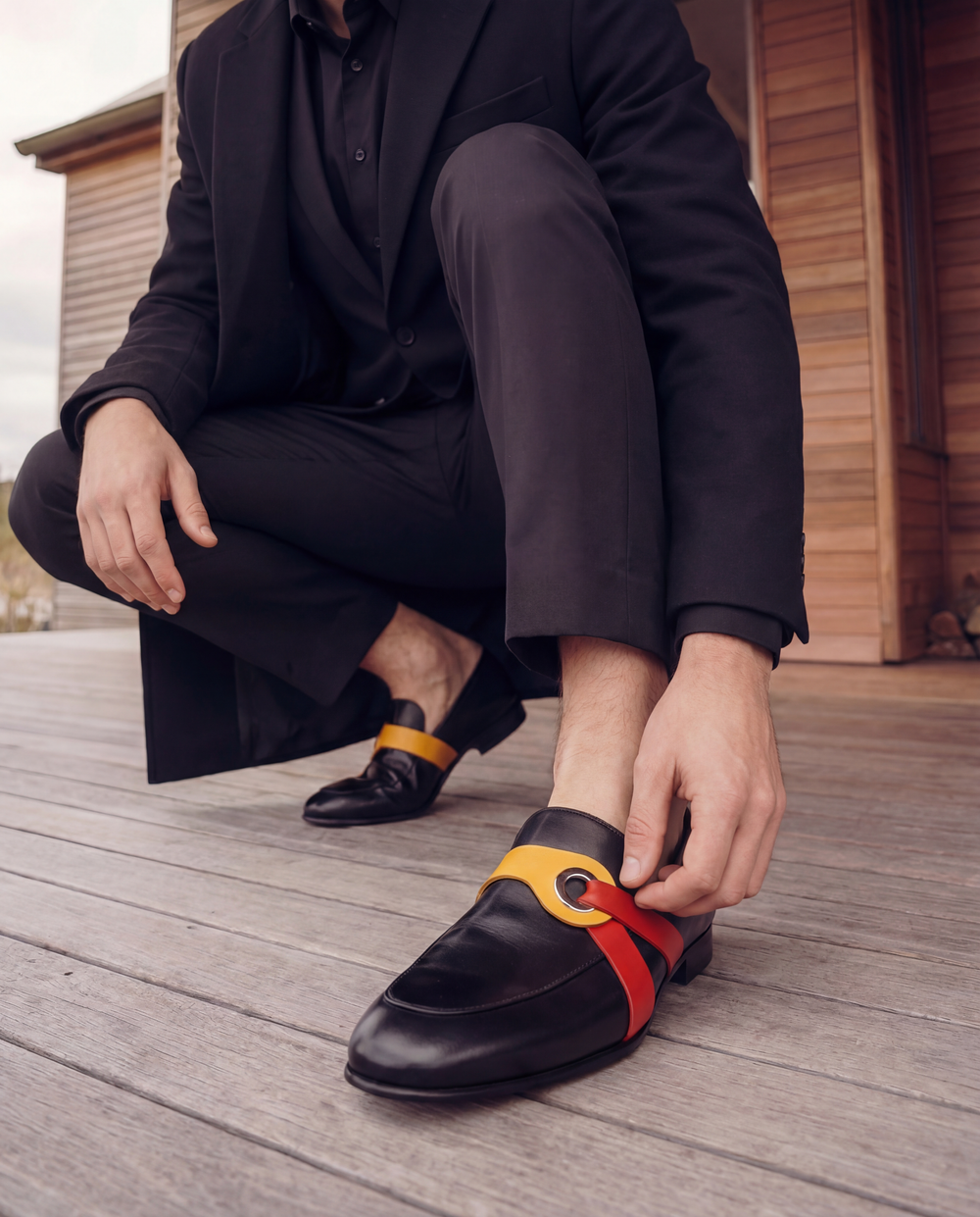 The Jackie Black Bit Dress Loafer Limited Edition Shoe Universal Fit