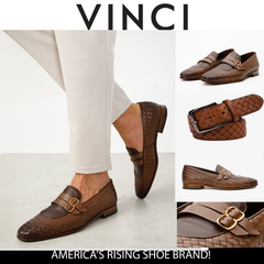 The Vatra Tan Woven Double Monk Strap Shoe Fine Craftsmanship