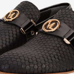 The Legacy Black Leather Casual Loafer Shoe All New