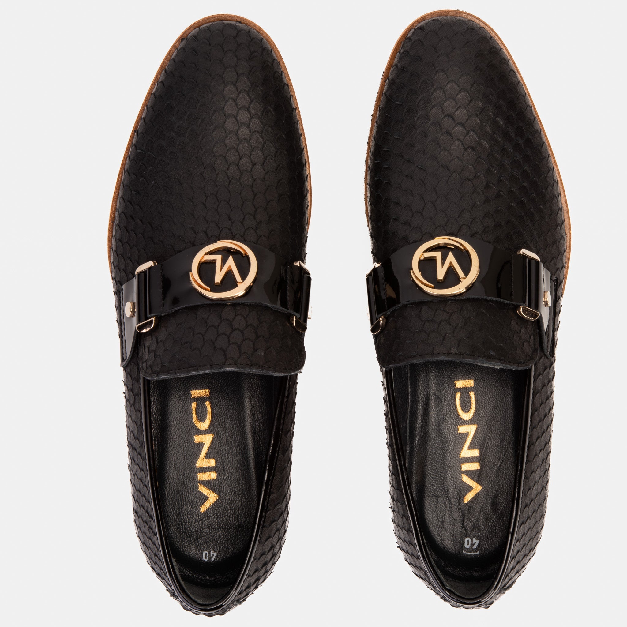 The Legacy Black Leather Casual Loafer Shoe All New