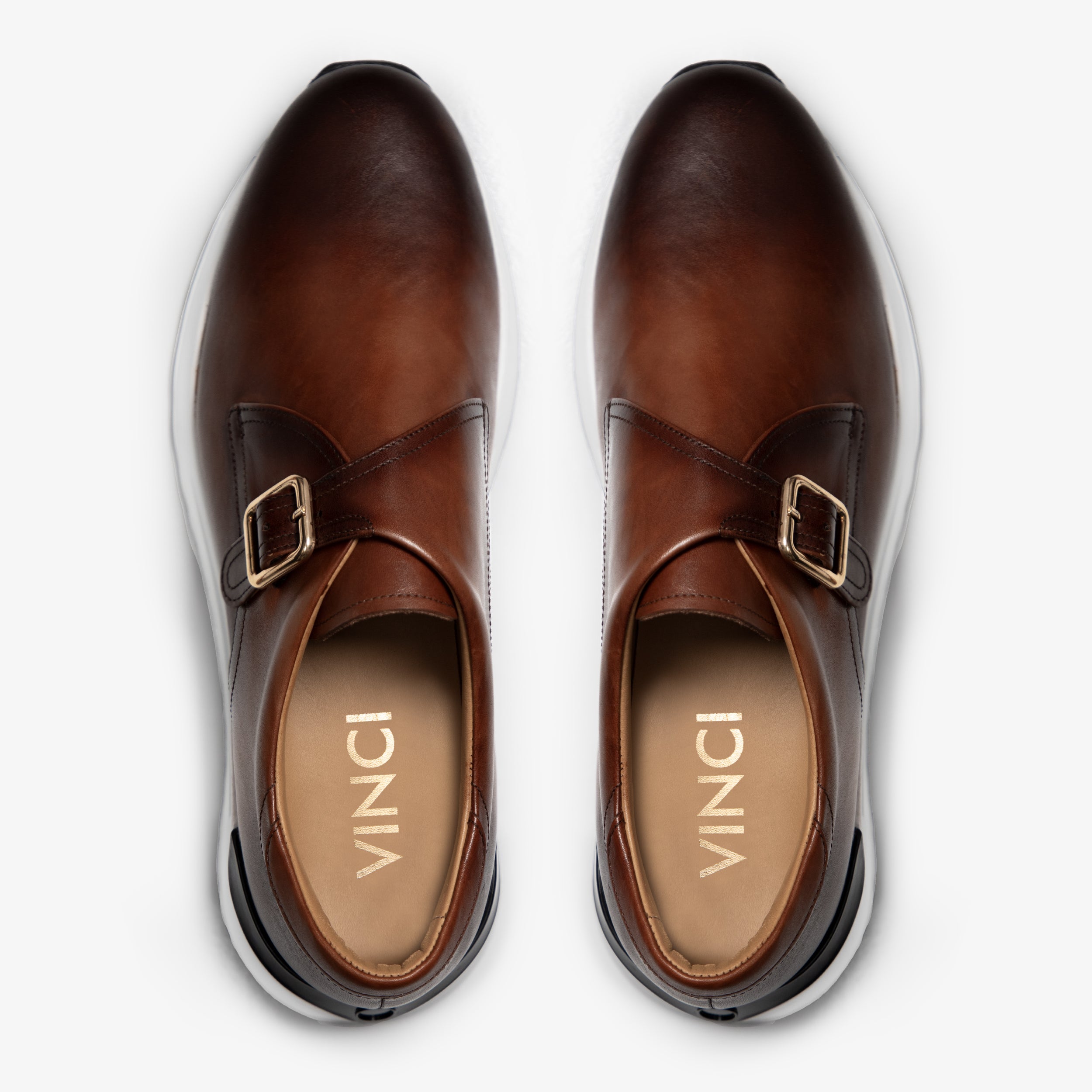 The Torino Tan Leather Sneaker Universal Fit